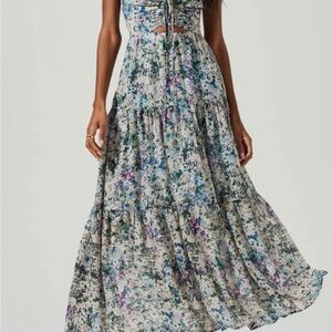 ASTR floral Maxi Dress